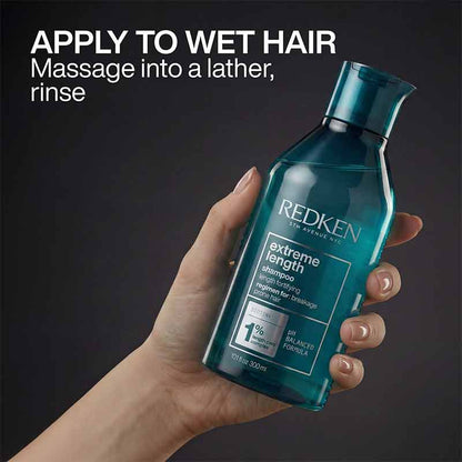 How to use the Redken Extreme Length Shampoo