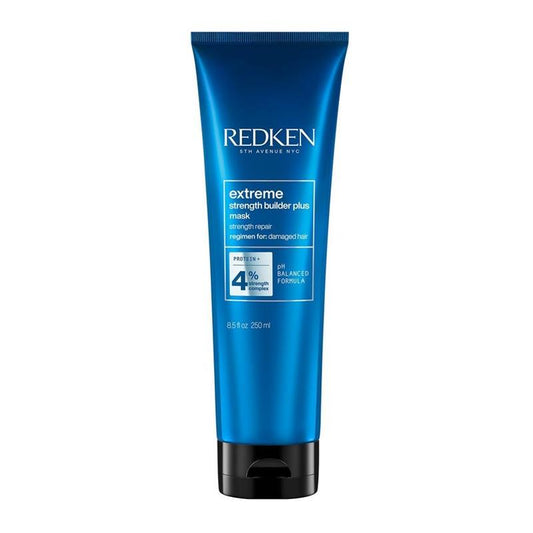 Redken Extreme Strength Builder | damaged hair treatment | breaking hair mask