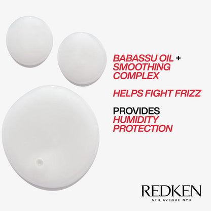 Redken Frizz Dismiss Shampoo | frizzy hair treatment | humidity protection shampoo | sulfate free