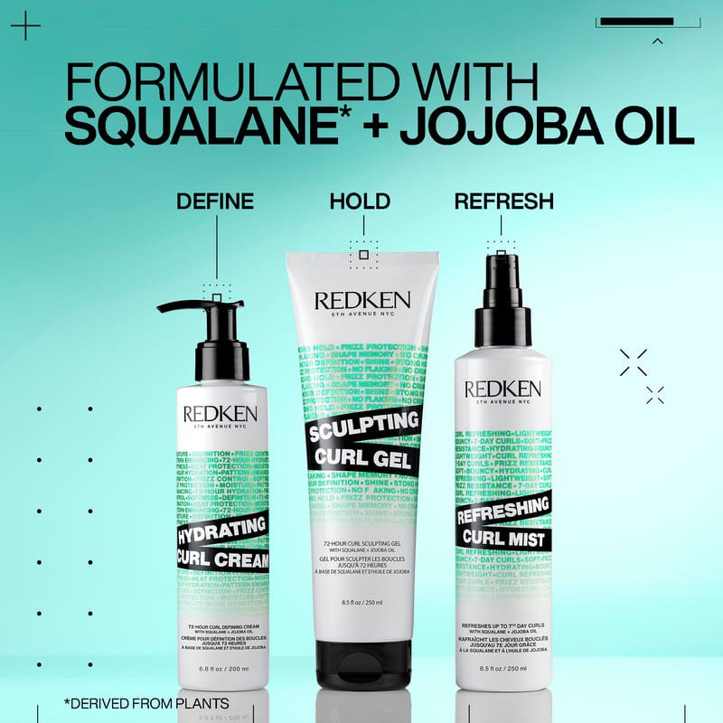 Redken Sculpting Curl Gel | Curly hair gel | Gel for curly hair | styling products for curly hair | gel to hold in curl