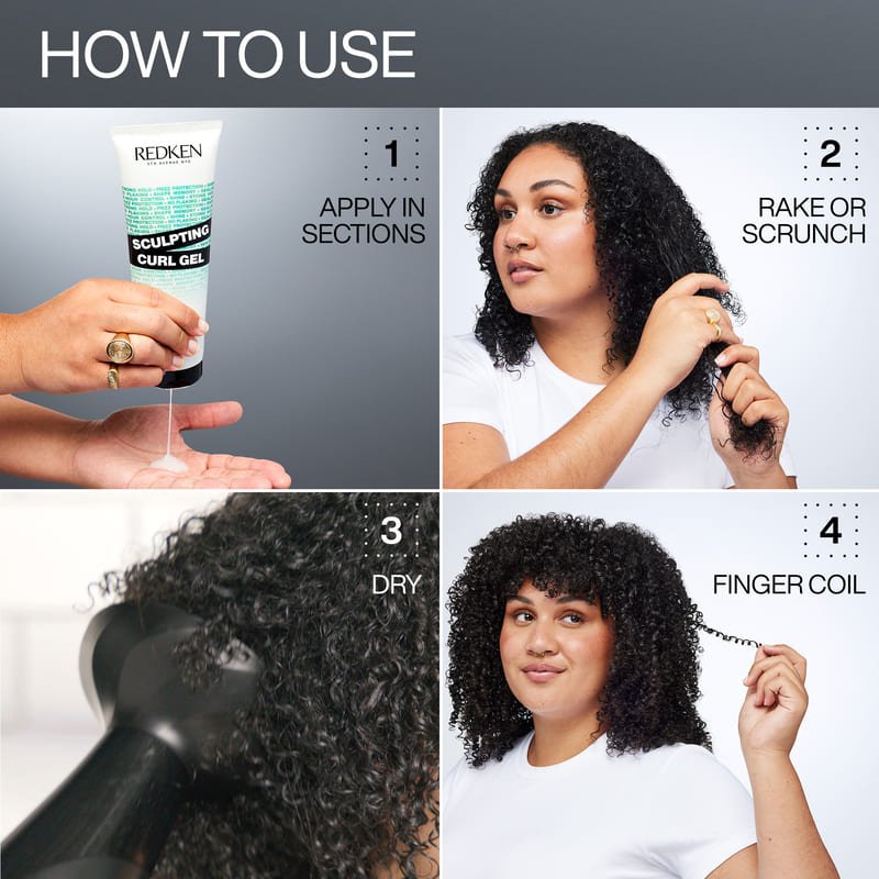 Redken Sculpting Curl Gel | Curly hair gel | Gel for curly hair | styling products for curly hair | gel to hold in curl