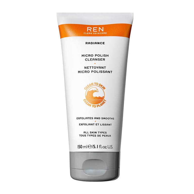 REN Micro Polish Cleanser | skincare | exfoliator | face cleanser | radiant skin | vegan