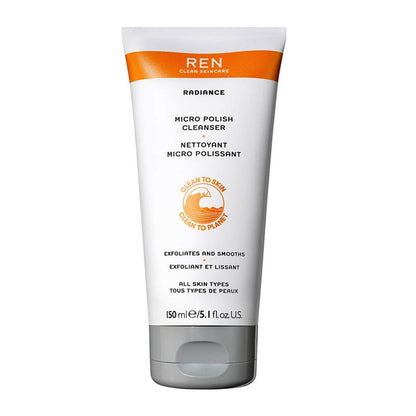 REN Micro Polish Cleanser | skincare | exfoliator | face cleanser | radiant skin | vegan