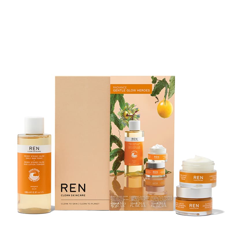 REN Radiance Gentle Glow Heroes Gift Set