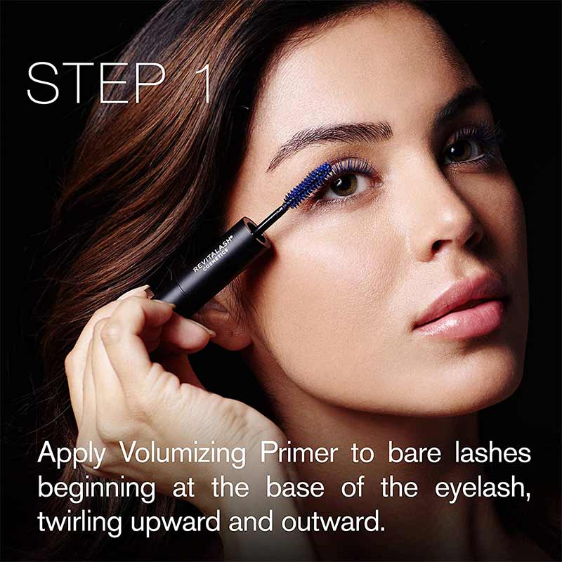 Revitalash Double-Ended Volume Set | bare lashes primer and mascara for healthy mascara
