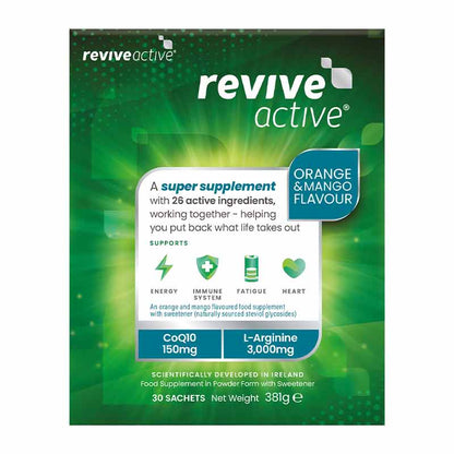 Revive Active Orange & Mango Flavour Supplement box