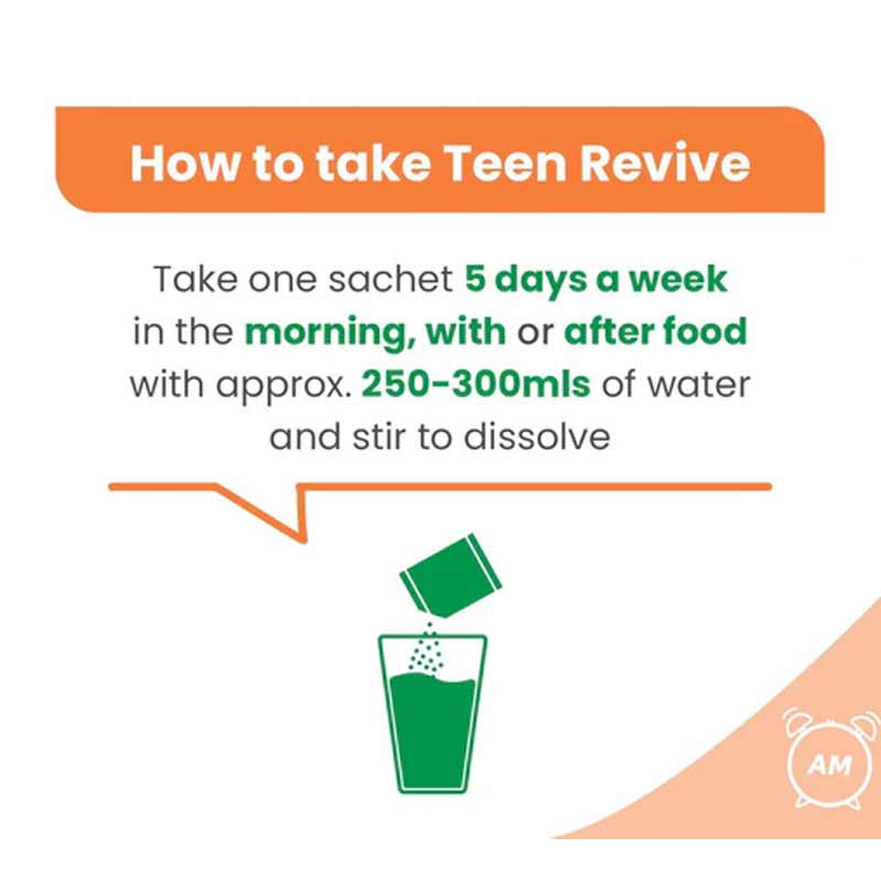 How to take Revive Active Teen Revive Tropical Supplement