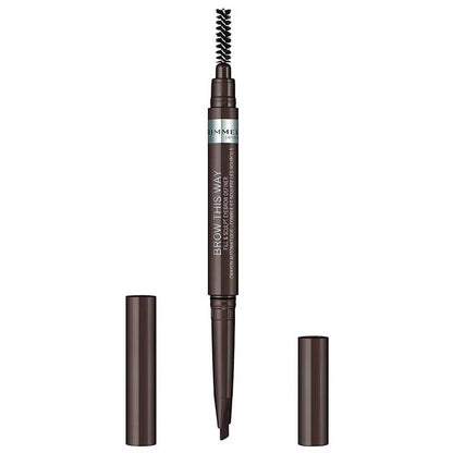 Rimmel London, Rimmel London Brow This Way Fill & Sculpt Eyebrow Definer, medium brown eyebrow pencil, eyebrow definer