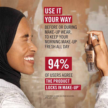 Rimmel London, setting spray, multitasker primer mist setting spray, lock in makeup, makeup setting spray