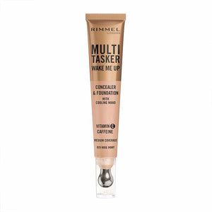 Rimmel London, Multi-Tasker Wake Me Up Foundation & Concealer, medium coverage concealer