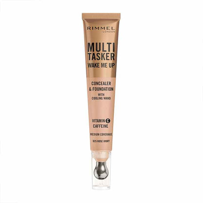 Rimmel London, Multi-Tasker Wake Me Up Foundation & Concealer, medium coverage concealer