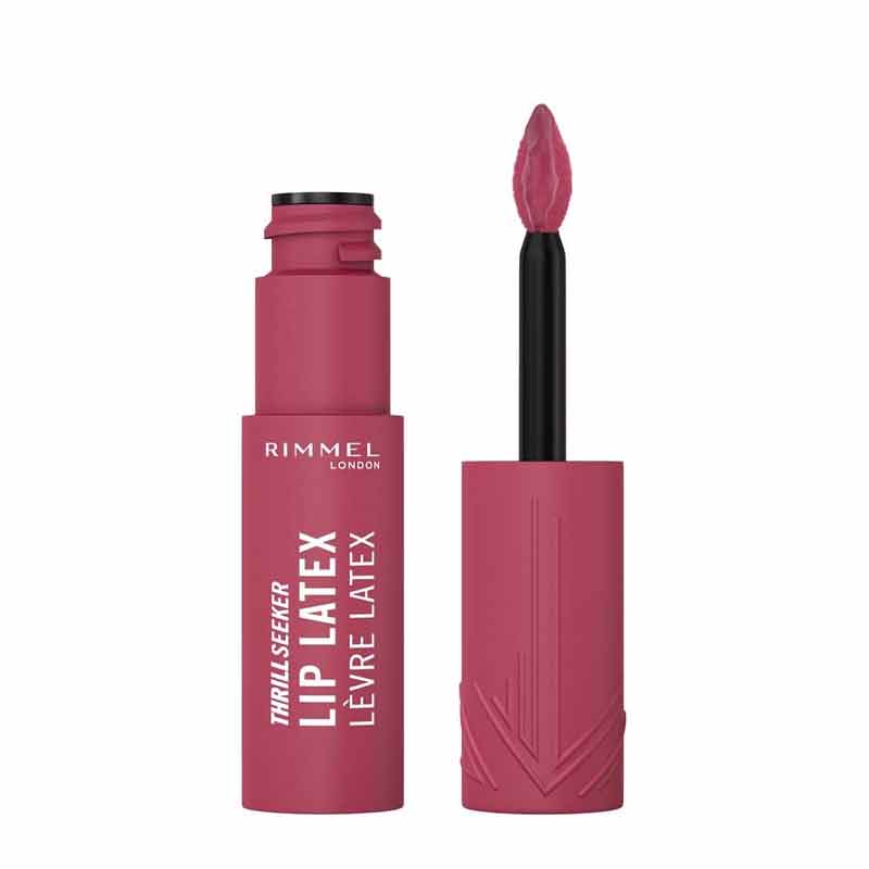Rimmel London Thrill Seeker Lip Latex Liquid Lipstick 300 Main Character