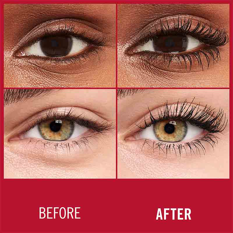 Rimmel London Volume Thrill Seeker Mascara before and after olivia neill tiktok trending