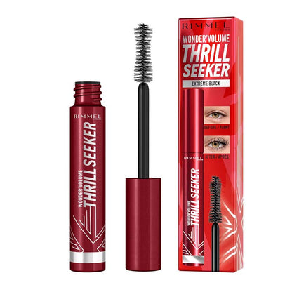 Rimmel London Volume Thrill Seeker Mascara | olivia neill mascara | extreme black mascara
