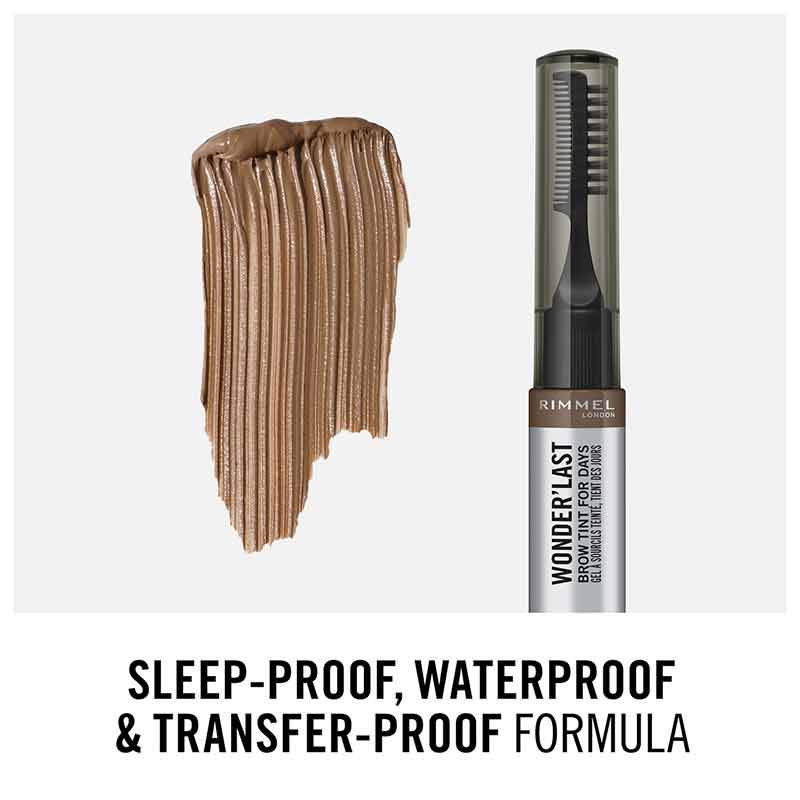 Rimmel London Wonder'Last Brow For Days | medium brown shade brows | refy dupe