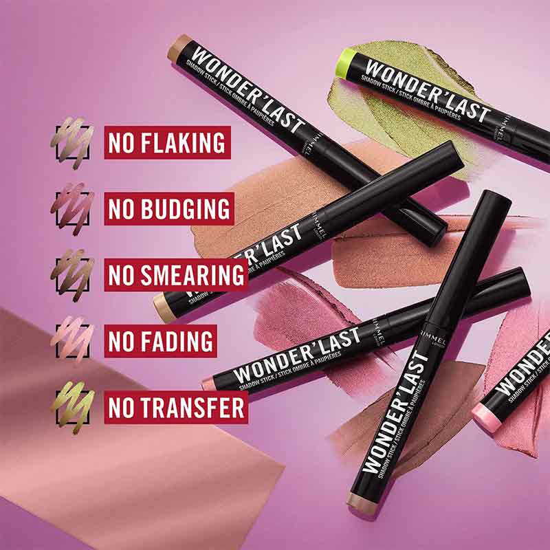 Rimmel London, Wonder Last Shadow Stick, eyeshadow stick, shimmer eyeshadow stick, no smudge eyeshadow stick