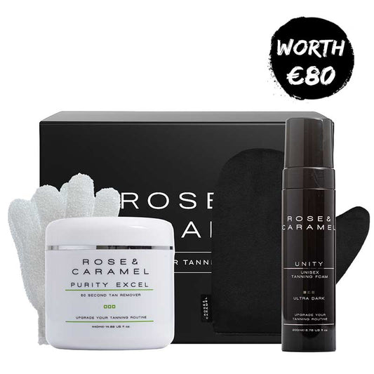 Rose & Caramel Merry & Bronzed Self Tanning Gift Set