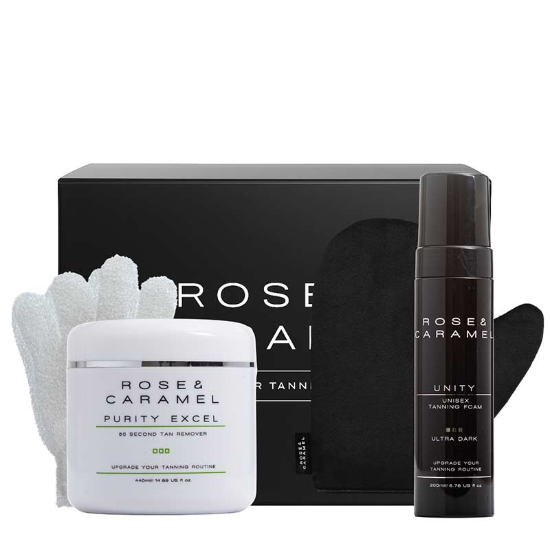 Rose & Caramel Merry & Bronzed Self Tanning Gift Set