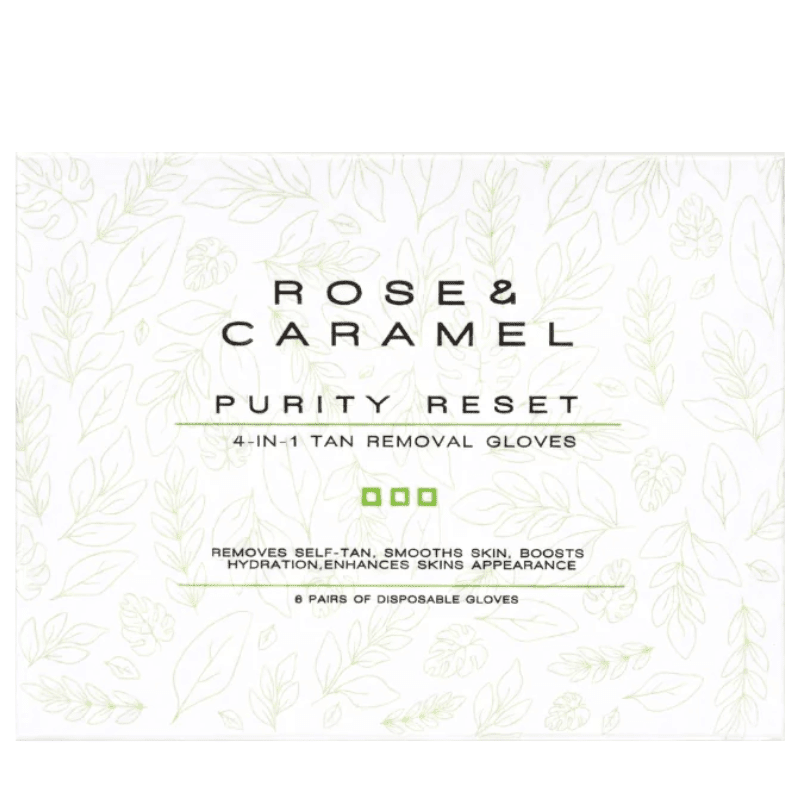 Rose & Caramel Purity Reset 4-in-1 Tan Removal Gloves