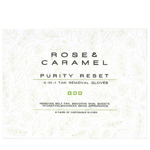 Rose & Caramel Purity Reset 4-in-1 Tan Removal Gloves