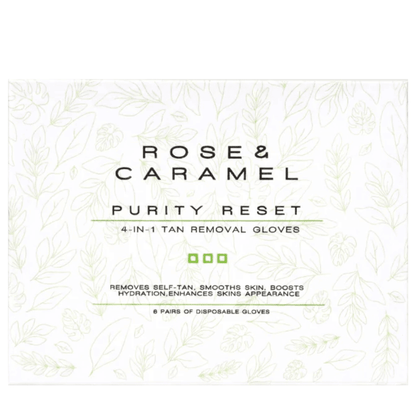 Rose & Caramel Purity Reset 4-in-1 Tan Removal Gloves