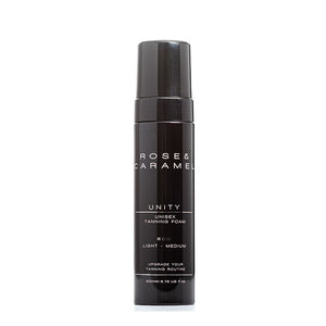 Rose & Caramel Unity Unisex Self Tanning Foam Light Medium