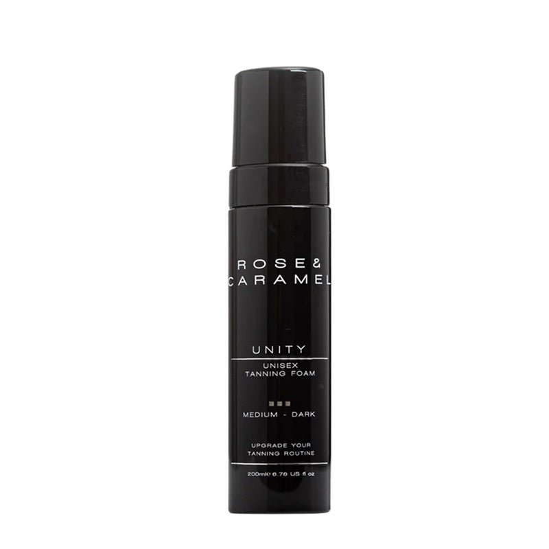 Rose & Caramel Unity Unisex Self Tanning Foam Medium Dark