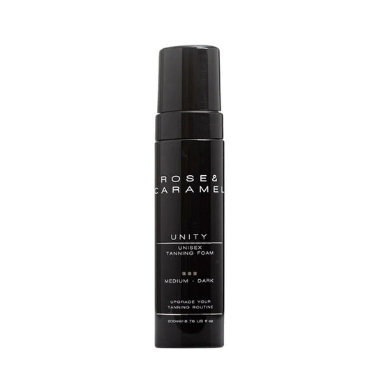 Rose & Caramel Unity Unisex Self Tanning Foam Medium Dark