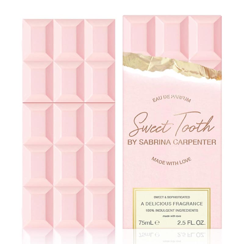Sabrina Carpenter Sweet Tooth Eau De Parfum, sweet fragrance, Essence of French patisseries, Light and airy perfume