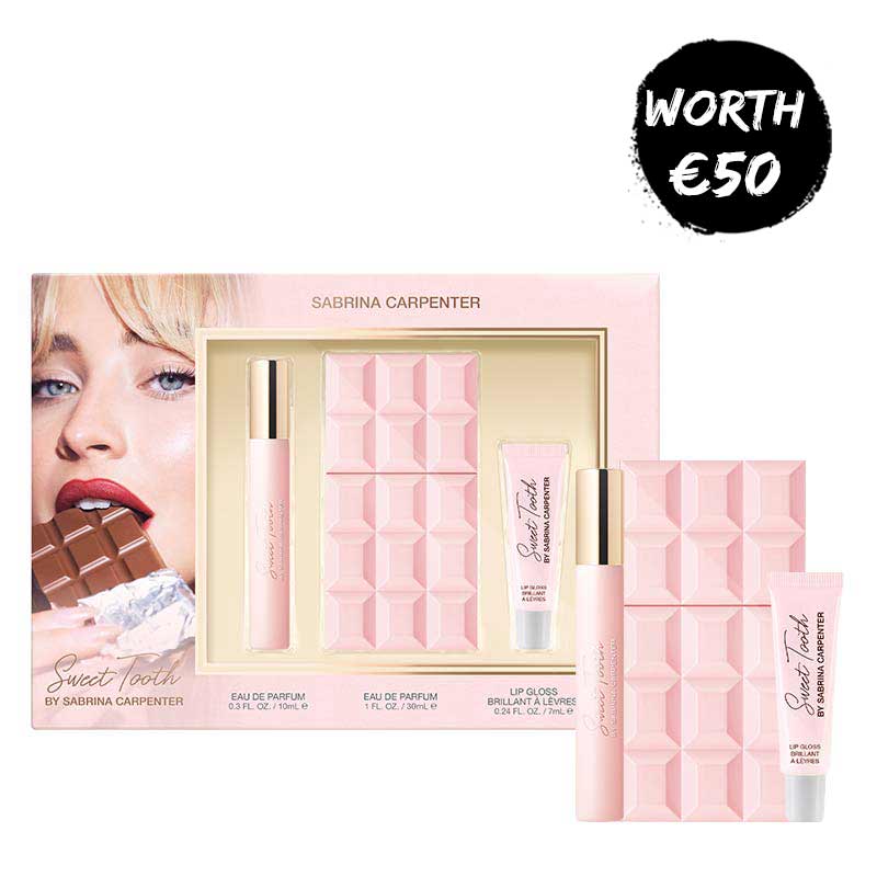 Sabrina Carpenter sweet tooth gift set, perfume