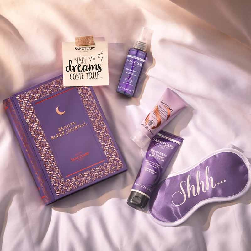 Sanctuary Beauty Sleep Journal Gift Set