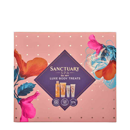 Sanctuary Luxe Body Treats Gift Set | body wash | hand cream | moisturiser | body scrub