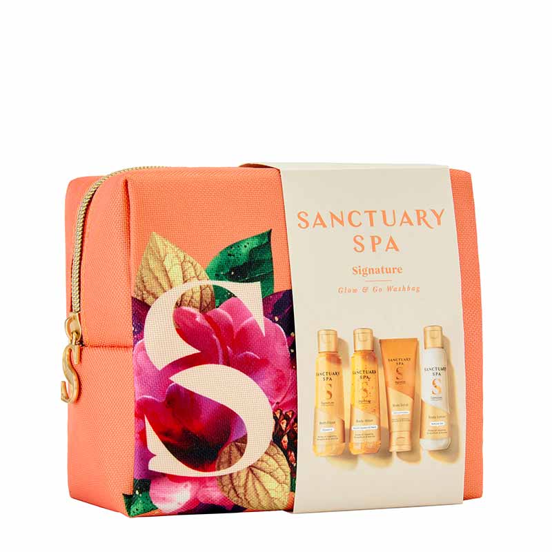 Sanctuary Signature Glow & Go Wash Bag Set