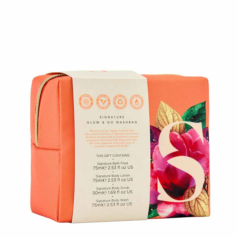 Sanctuary Signature Glow & Go Wash Bag Set