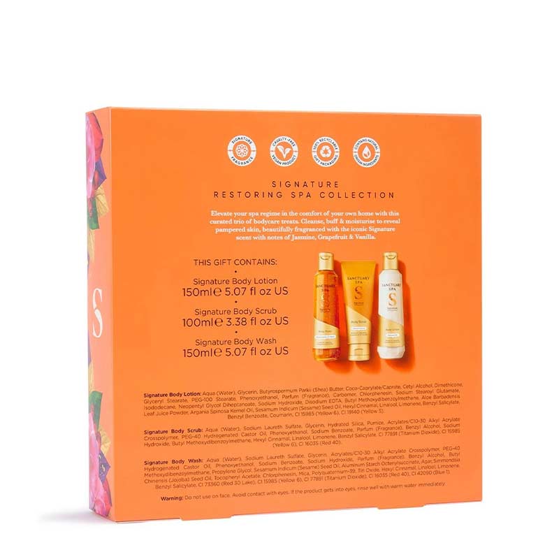 Sanctuary Signature Restoring Spa Collection Gift Set