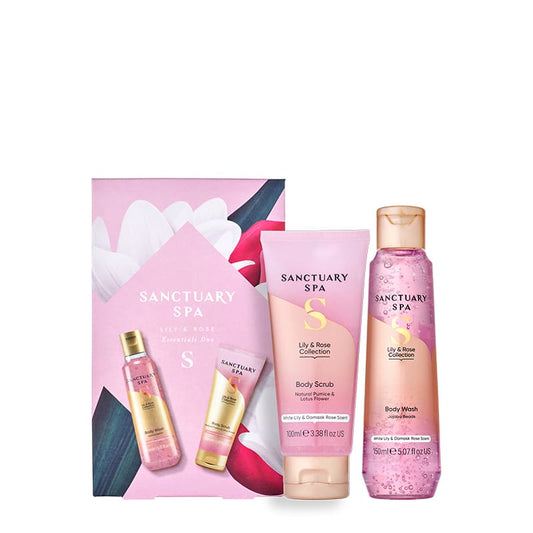 Sanctuary Spa Lily & Rose Essentials Duo Gift Set
