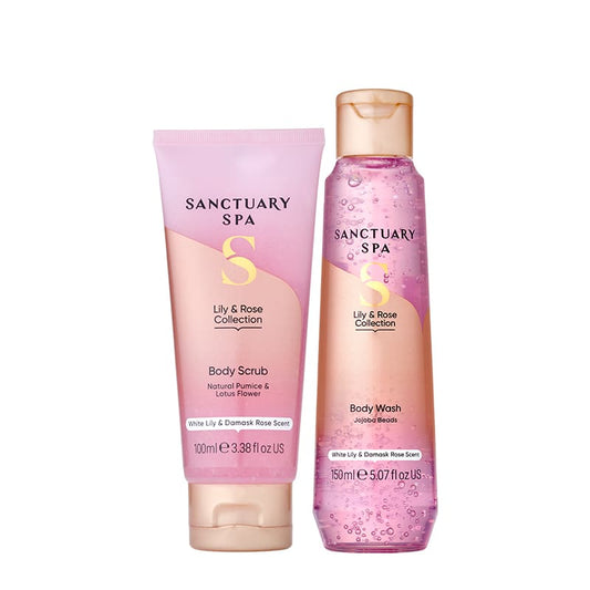 Sanctuary Spa Lily & Rose Essentials Duo Gift Set