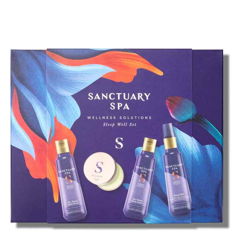 Sanctuary Spa Sleep Well Gift Set, pillow mist to fall asleep, sleep aiding gift set