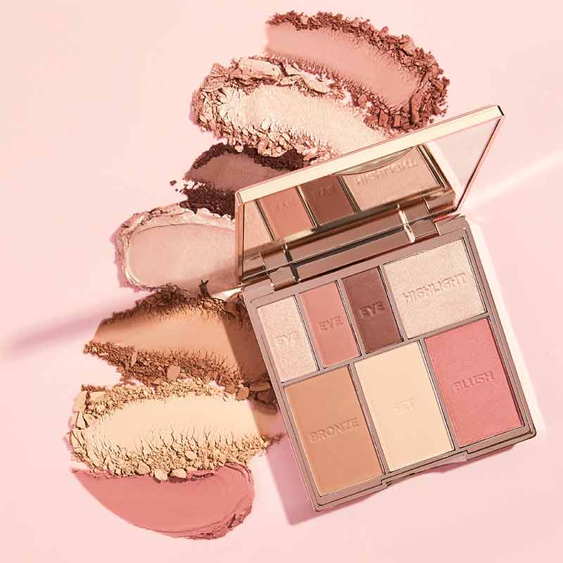Sculpted By Aimee Bare Basics Peony Face and Eye Palette Discontinued