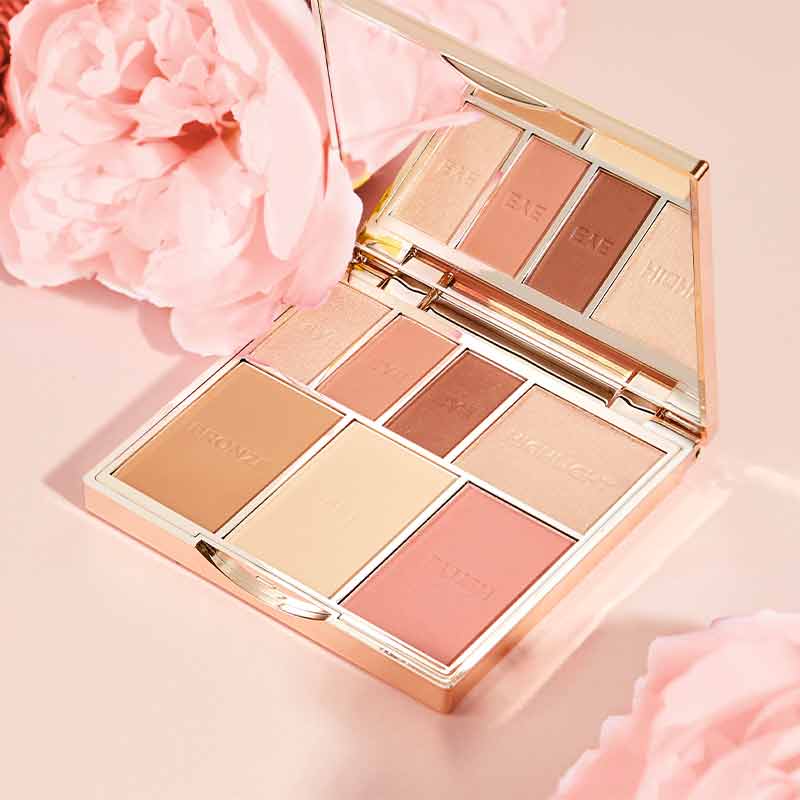 Sculpted By Aimee Bare Basics Peony Face and Eye Palette Discontinued