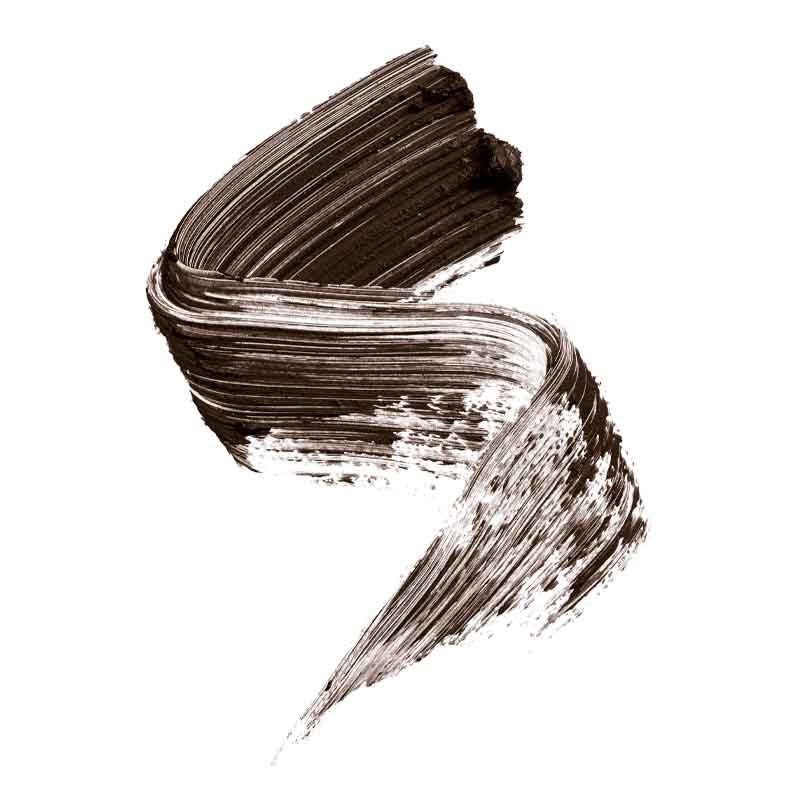 Sculpted by Aimee LashLift Mascara, brown mascara, long eyelashes multi bristle wand mascara