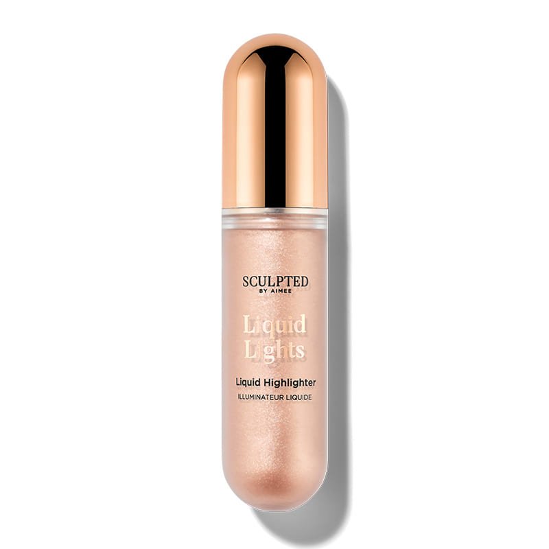 Sculpted By Aimee | Liquid Lights | liquid face products | liquid blush | liquid bronzer | liquid highlighter | weightless formula | melts into skin | blends seamlessly | buildable glowy finish | no-makeup makeup look | game changer