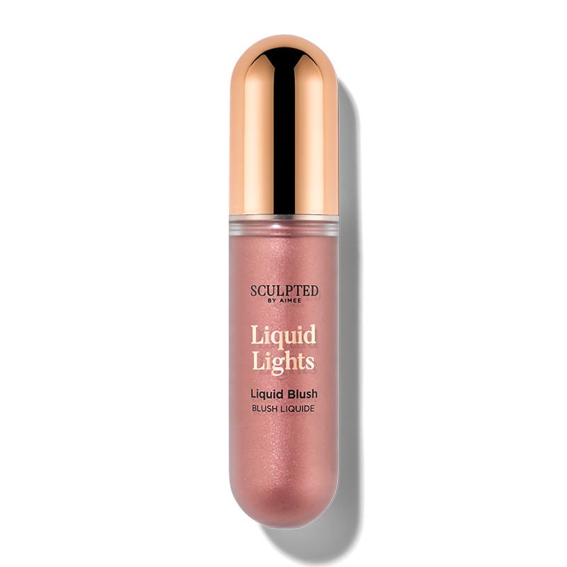 Sculpted By Aimee | Liquid Lights | liquid face products | liquid blush | liquid bronzer | liquid highlighter | weightless formula | melts into skin | blends seamlessly | buildable glowy finish | no-makeup makeup look | game changer