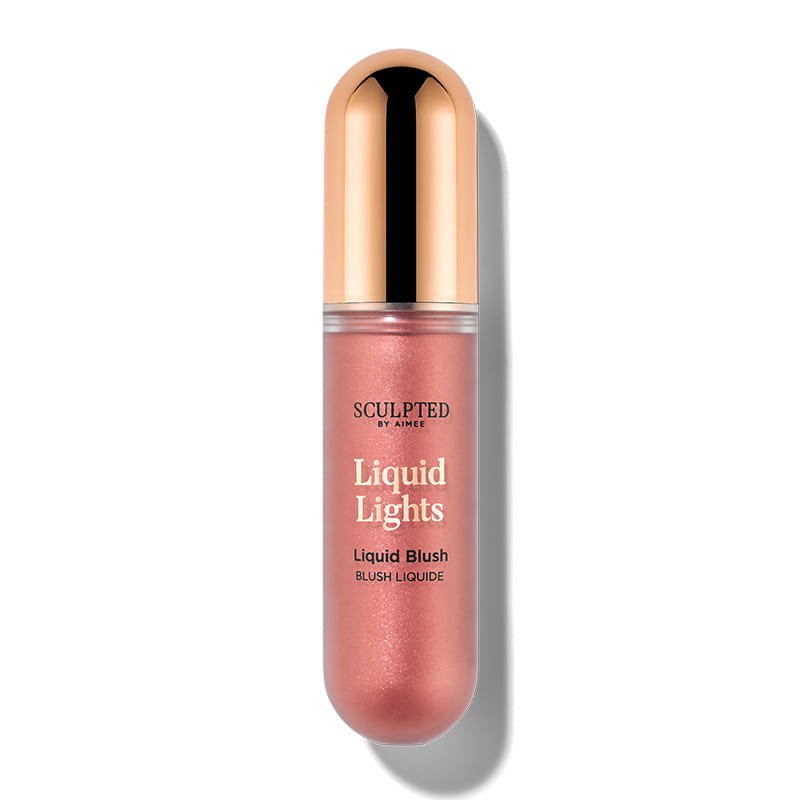 Sculpted By Aimee | Liquid Lights | liquid face products | liquid blush | liquid bronzer | liquid highlighter | weightless formula | melts into skin | blends seamlessly | buildable glowy finish | no-makeup makeup look | game changer