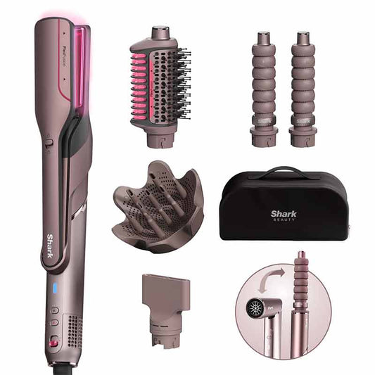 Shark, Shark FlexFusion Straight Styler 5-in-1 Styler, Dryer and Straightener, hot air straightener