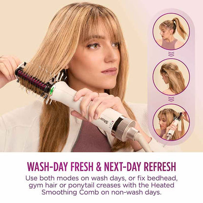 Shark, Shark Smooth Style Hot Brush, Refresh Day 2 Hair