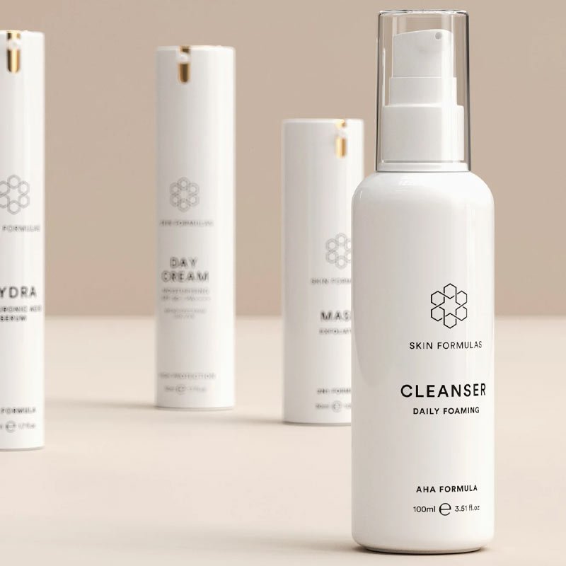 Skin Formulas Cleanser Daily Foaming – AHA Formula, Skin Formulas Foaming Cleanser