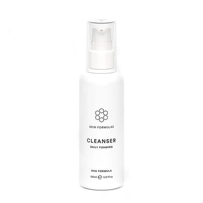 Skin Formulas Cleanser Daily Foaming – AHA Formula, AHA face wash, foaming face wash, brightening face wash