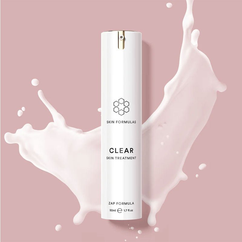 Skin Formulas Clear Skin Treatment, skincare for irritated red skin, breakout clearing treatment