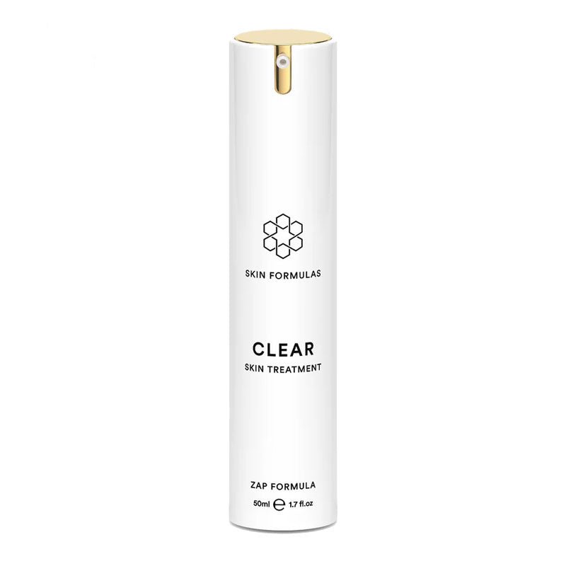 Skin Formulas Clear Skin Treatment - ZAP Formula, skin clearing serum, acne treatments, skincare for acne and blemishes